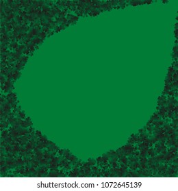 Clover vector is a confetti which consist of many isolated elements. Stylish and beautiful clover vector. Can be used as poster, border, background, wallpaper, card and etc