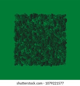 Clover vector is a confetti which consist of many isolated elements. Stylish and beautiful clover vector. Can be used as poster, border, background, wallpaper, card and etc