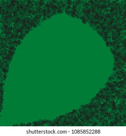 Clover vector is a confetti which consist of many isolated elements. Stylish and beautiful clover vector. Can be used as poster, border, background, wallpaper, card and etc