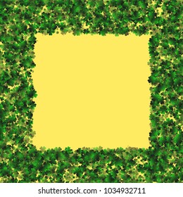 Clover vector four leaf is a confetti which consist of many isolated elements. Stylish and beautiful clover vector Four leaf. Can be used as poster, border, background, wallpaper, card and etc