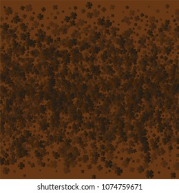 Clover vector four leaf is a confetti which consist of many isolated elements. Stylish and beautiful clover vector Four leaf. Can be used as poster, border, background, wallpaper, card and etc
