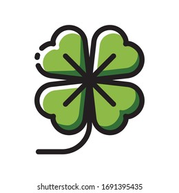 clover vector graphic for any business