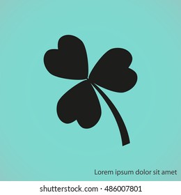 Clover vector icon