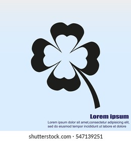 Clover vector icon