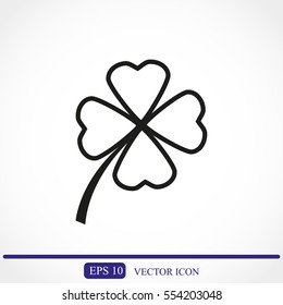 Clover vector icon