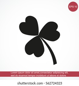 Clover vector icon