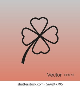 Clover vector icon