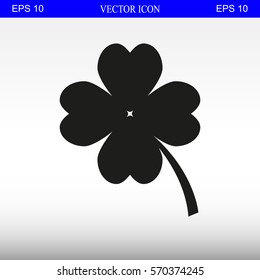 Clover vector icon