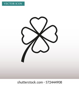 Clover vector icon