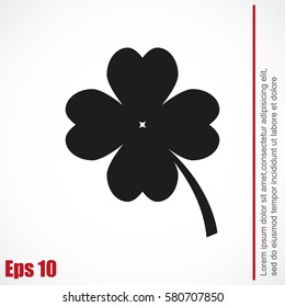 Clover vector icon