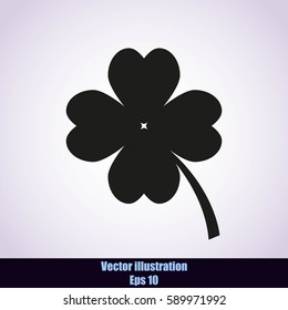 Clover vector icon