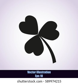 Clover vector icon