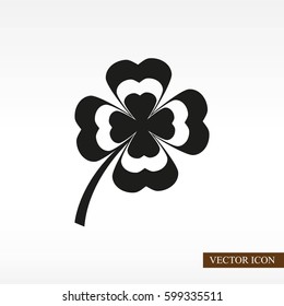 Clover vector icon