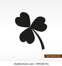 Clover vector icon