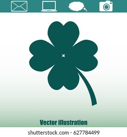 Clover vector icon