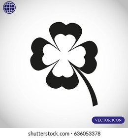 Clover vector icon
