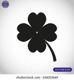 Clover vector icon