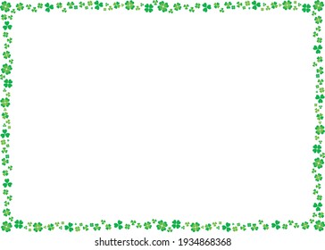 Clover vector illustration background material