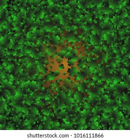 Clover wallpaper is a confetti which consist of many isolated elements. Stylish and beautiful clover wallpaper. Can be used as poster, border, background, wallpaper, card and etc
