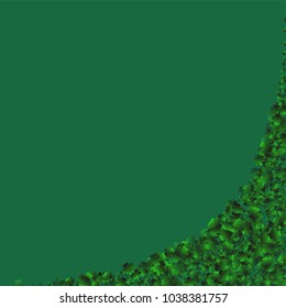 Clover wallpaper is a confetti which consist of many isolated elements. Stylish and beautiful clover wallpaper. Can be used as poster, border, background, wallpaper, card and etc