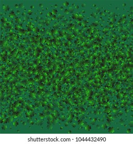 Clover wallpaper is a confetti which consist of many isolated elements. Stylish and beautiful clover wallpaper. Can be used as poster, border, background, wallpaper, card and etc
