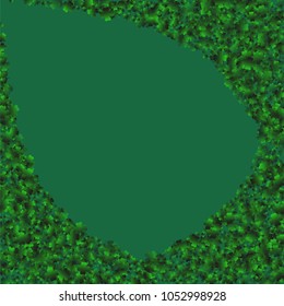 Clover wallpaper is a confetti which consist of many isolated elements. Stylish and beautiful clover wallpaper. Can be used as poster, border, background, wallpaper, card and etc