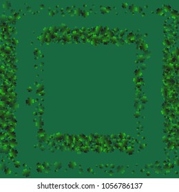 Clover wallpaper is a confetti which consist of many isolated elements. Stylish and beautiful clover wallpaper. Can be used as poster, border, background, wallpaper, card and etc