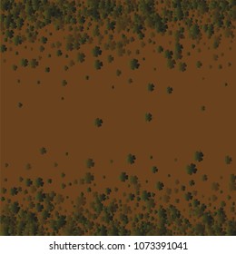 Clover wallpaper is a confetti which consist of many isolated elements. Stylish and beautiful clover wallpaper. Can be used as poster, border, background, wallpaper, card and etc