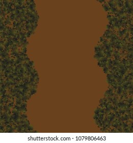 Clover wallpaper is a confetti which consist of many isolated elements. Stylish and beautiful clover wallpaper. Can be used as poster, border, background, wallpaper, card and etc