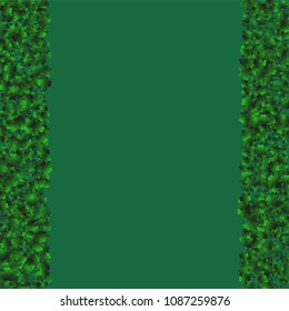 Clover wallpaper is a confetti which consist of many isolated elements. Stylish and beautiful clover wallpaper. Can be used as poster, border, background, wallpaper, card and etc