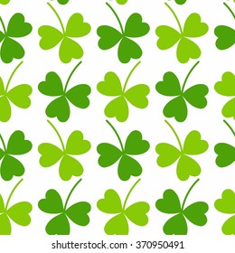 Cloverleaf Seamless Saint Patrick's Day Pattern