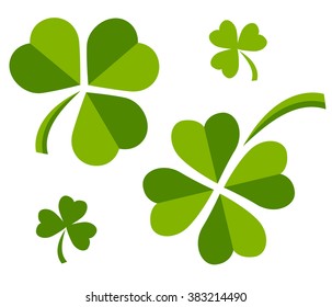 cloverleaf and shamrock