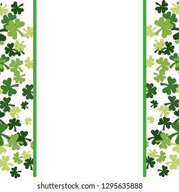 clovers frame background