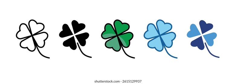 Clovers Icon Element For Design