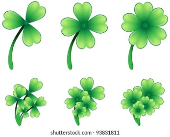 657 5 leaf clover Images, Stock Photos & Vectors | Shutterstock