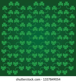 clovers (Use for stickers, t-shirt typography,logos and design elements) - Vektor