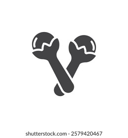 Cloves icon Simple thin line flat symbol