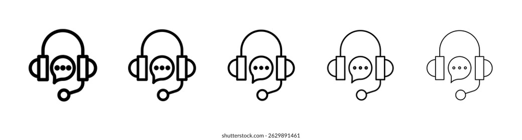 Cloves icon Simple thin line flat symbol