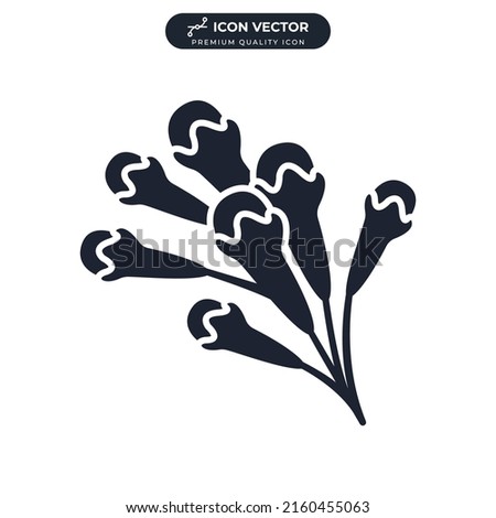cloves icon symbol template for graphic and web design collection logo vector illustration