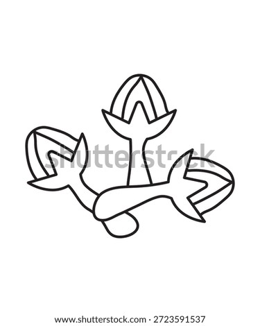 cloves icon, vector best line icon.