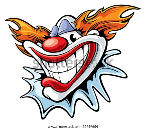 Clown Stock Vector (Royalty Free) 92959654