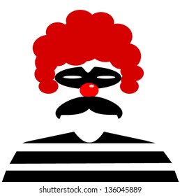 clown bank robber
