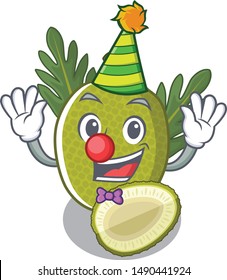 Clown breadfruit isolated with in the mascot