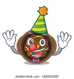 Clown bulgogi isolated with in the character