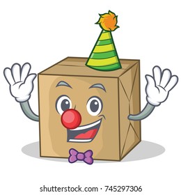 Clown cardboard character collection