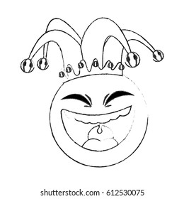 clown cartoon icon image 