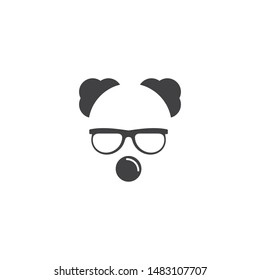 Clown character ilustration in flat design vector