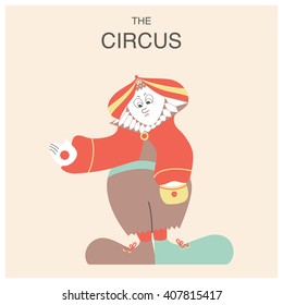 Clown in the circus