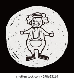 clown doodle