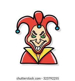 Clown Doodle Stock Vector (Royalty Free) 323792255 | Shutterstock